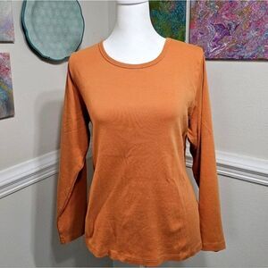 NWOT! Orange Longsleeve Knit Top
